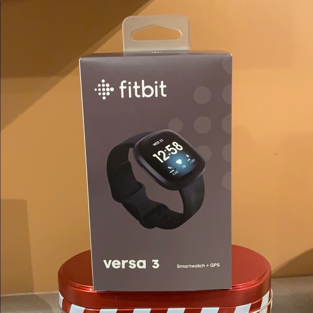Fitbit versa 3 brand new never used still in box